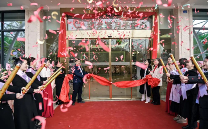 成都月子中心盛大開業，國色天香店開業活動圓滿結束1