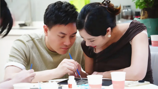 深圳月子中心孕期活動|體驗非遺燒箔畫2 深圳月子中心孕期活動|體驗非遺燒箔畫2